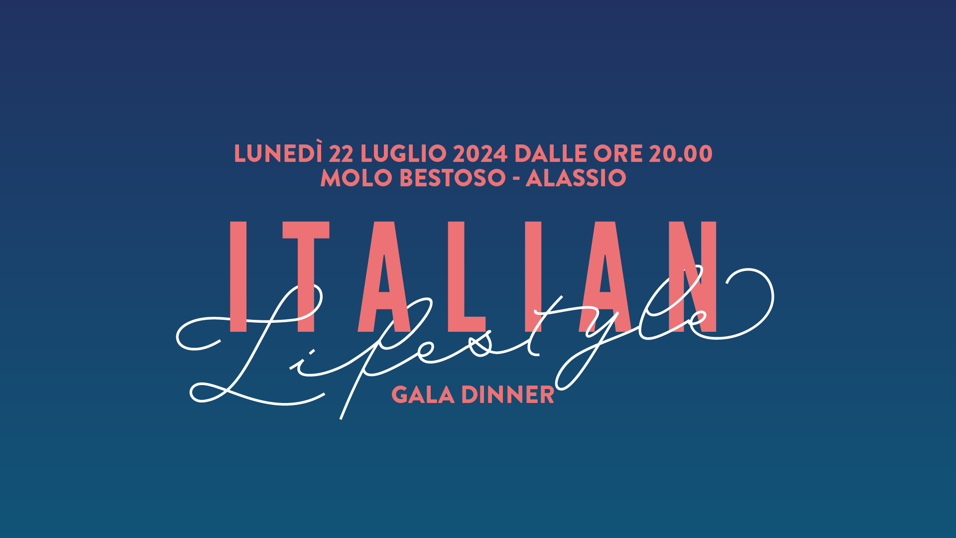 Italian Lifestyle – gala dinner